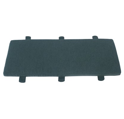 Moreton Green Fabric Bench Seat Pad